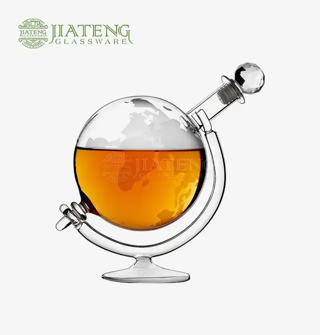 Where can I find companies that offer custom etched liquor bottles?